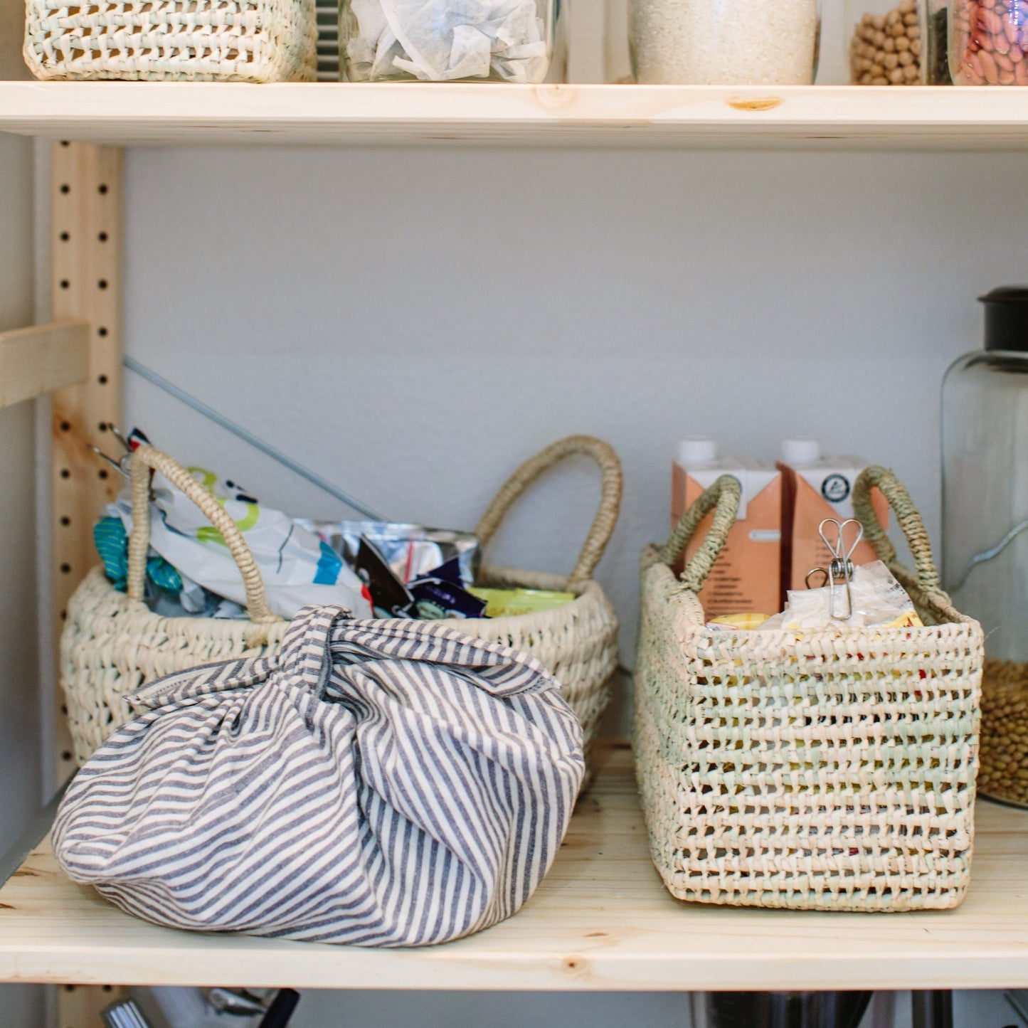 Open Weave Storage Baskets