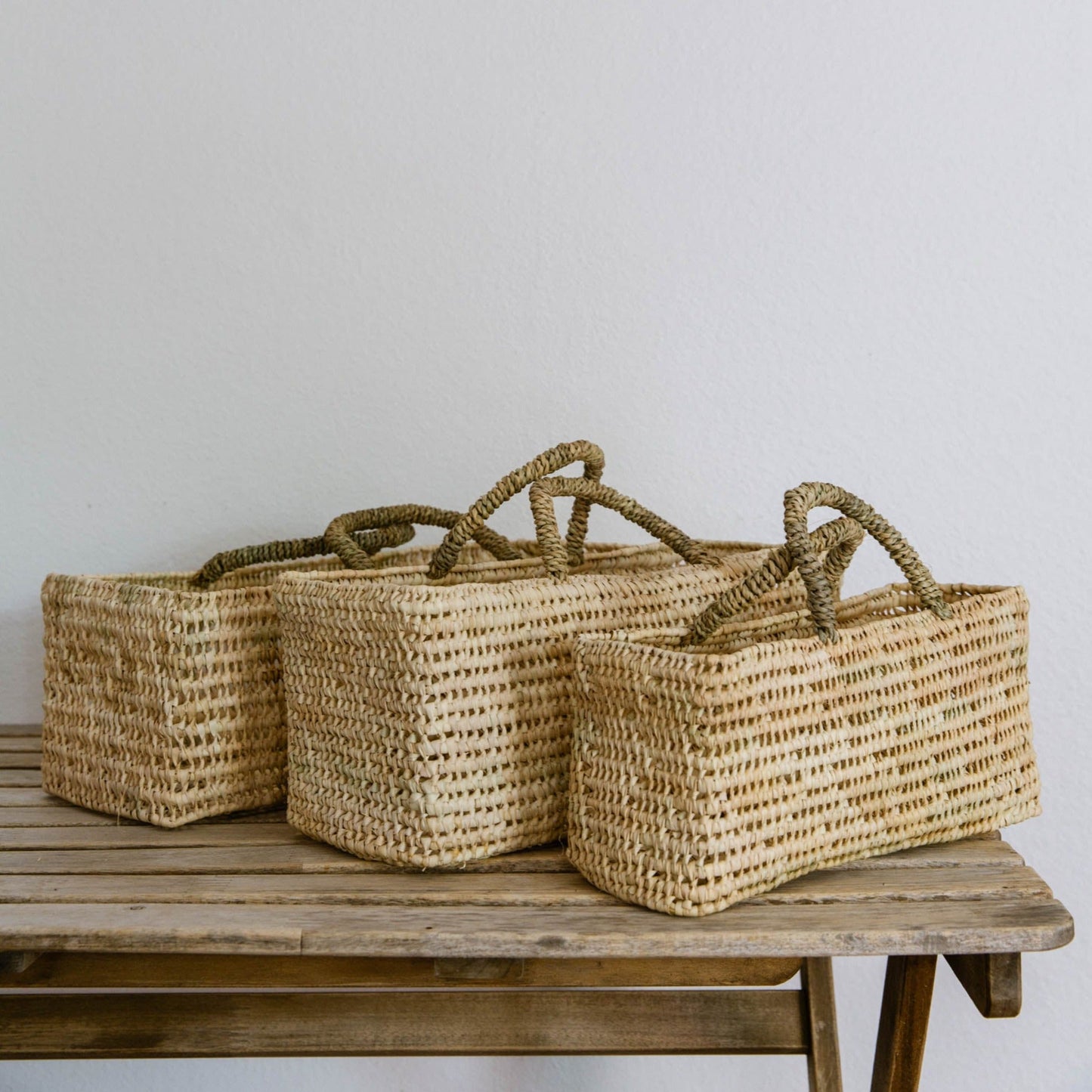Open Weave Storage Baskets